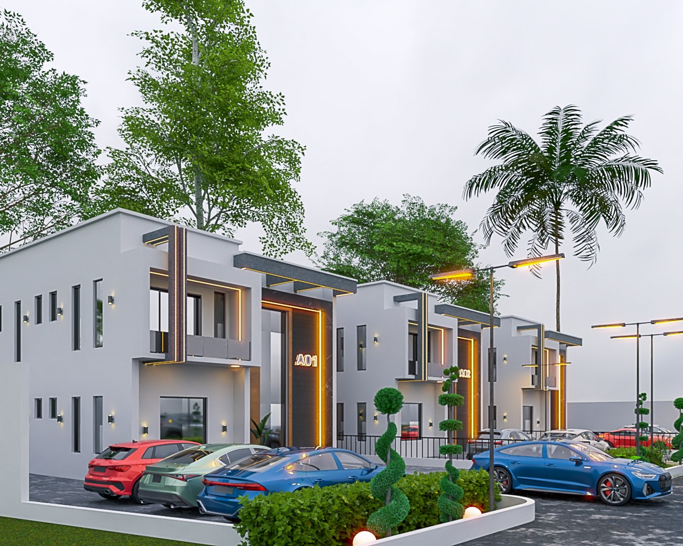 Àríkẹ́, architectural visualisation of House 001