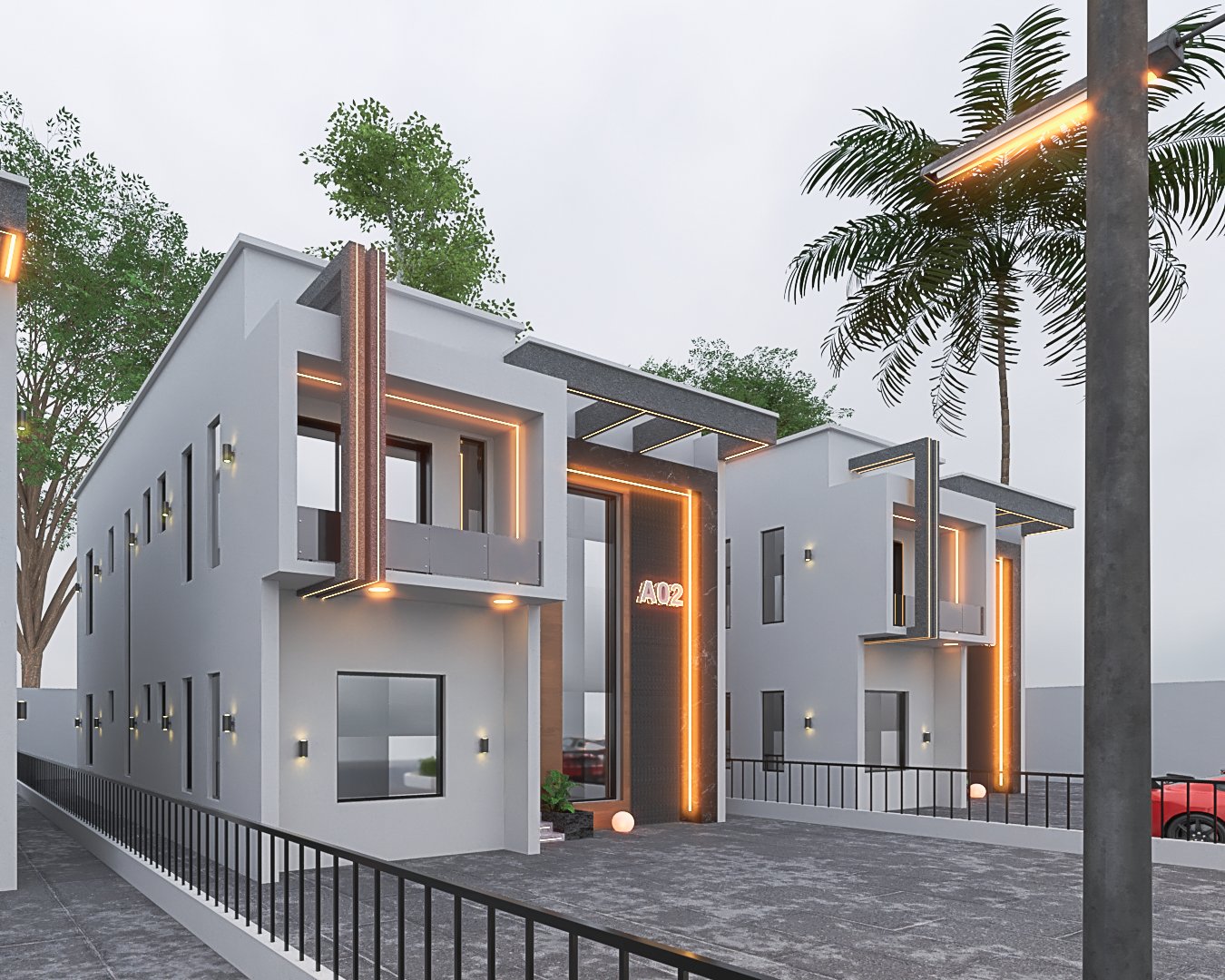 Ọlá, architectural visualisation of House 003